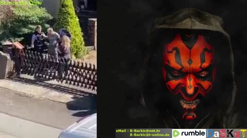 Armes Deutschland 🇩🇪 Vier gegen einen alten Mann