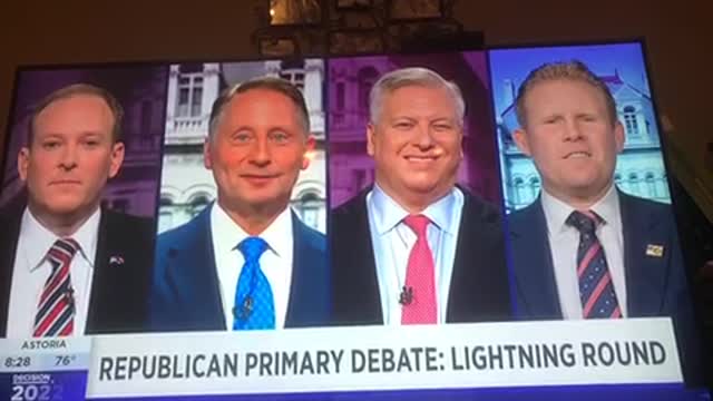 Gop governor debate June 20 - lightning round