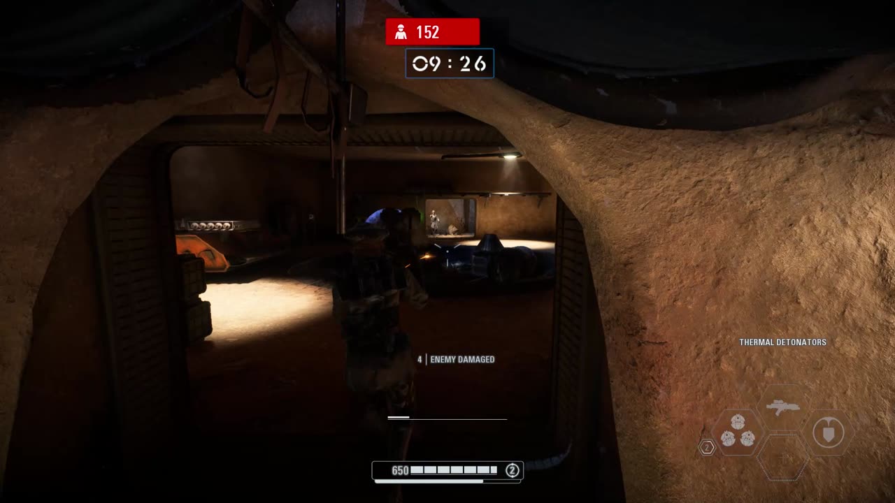 SWBF2: Arcade Onslaught Leia Organa Mos Espla Gameplay