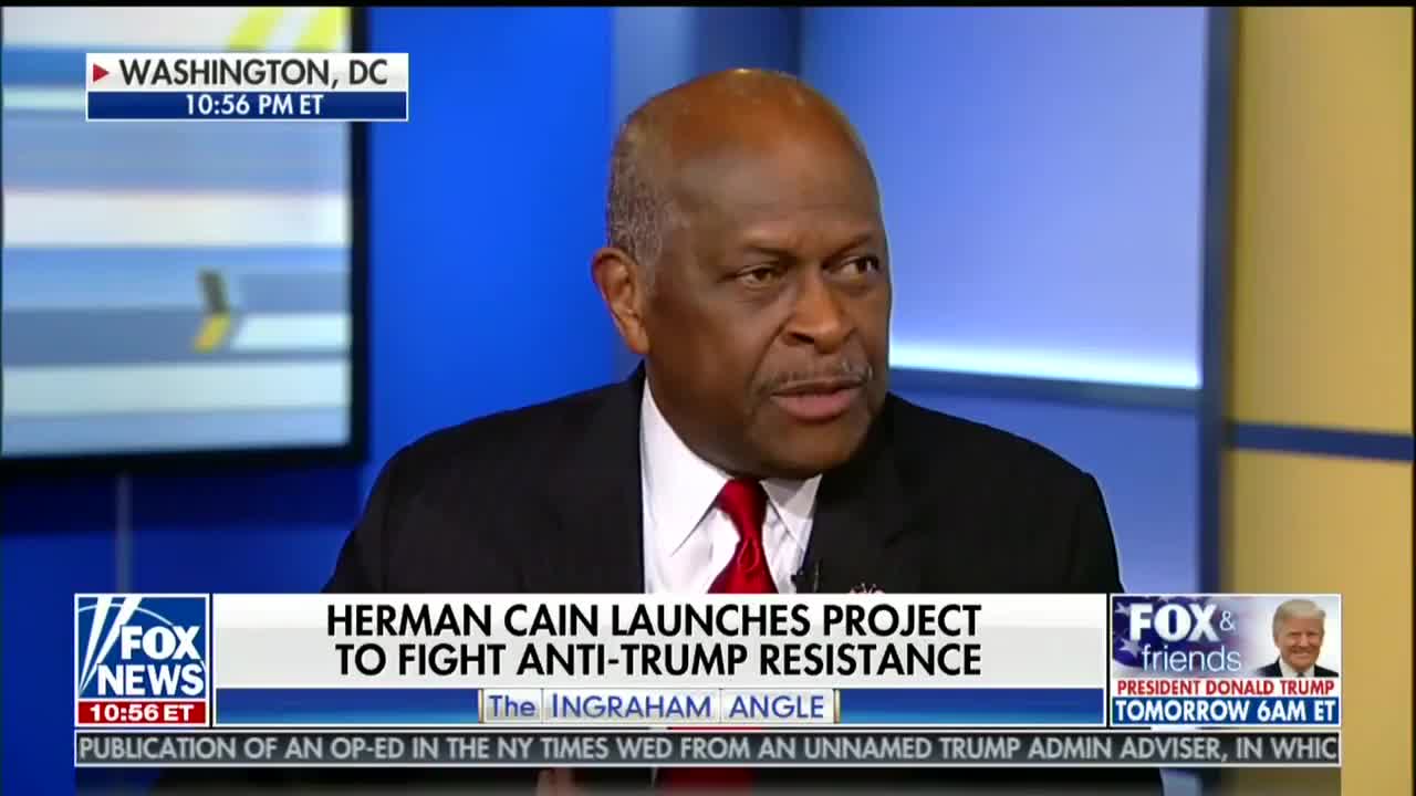 Herman Cain — Nobody's Associating NY Times Op-Ed With Possible Inside Job