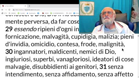 ROMANI CAPITOLO 1: LE PERVERSIONI DEGLI IDOLATRI... ELISEO BONANNO