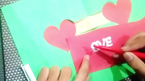 Pop-up Heart Love Card Tutorial