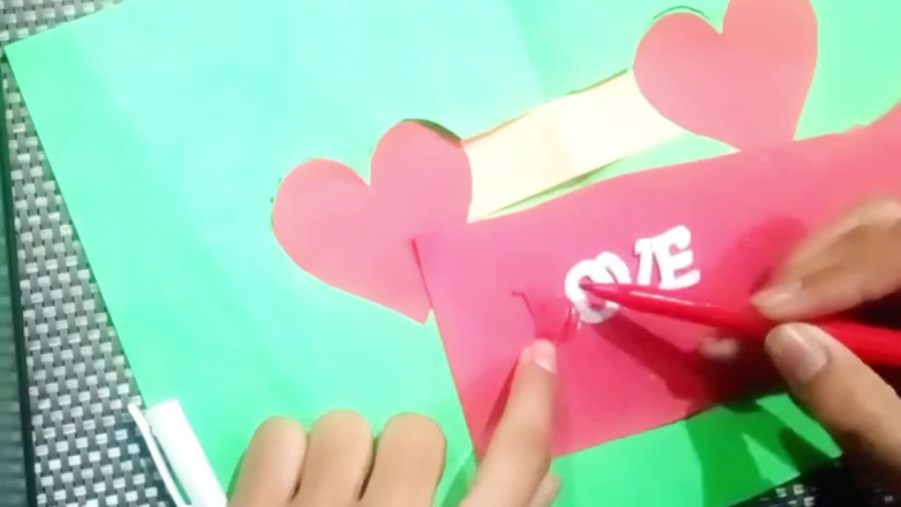 Pop-up Heart Love Card Tutorial