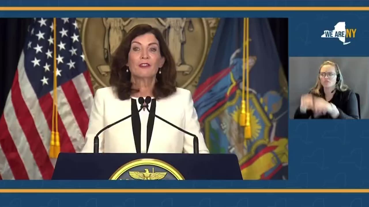 New York Governor Hochul: "Tell everybody don’t rely on the fact that you had a vaccine
