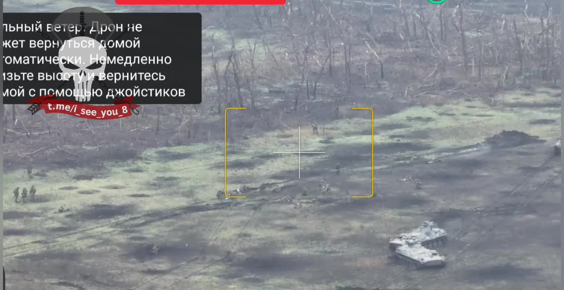 Effective work of assault infantry supported by tanks - a Ukrainian stronghold was taken.