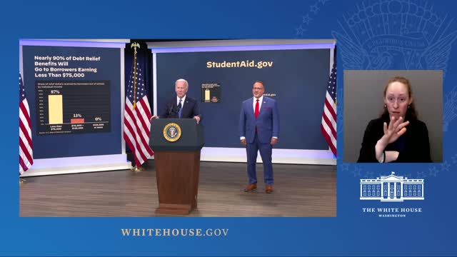 0065. President Biden Delivers an Update on the Student Debt Relief Portal Beta Test