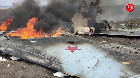 Ukrainian army shot down the 25th Russian Su-34 fighter-bomber