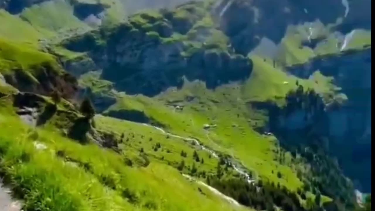 Beautiful Greenery And Mountains