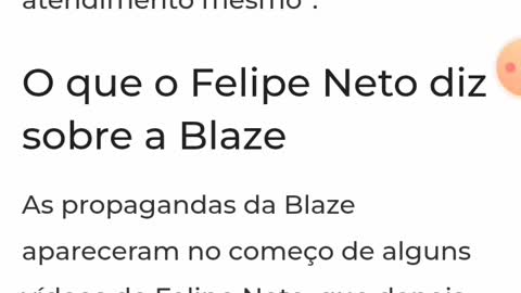 O envolvimento de um youtuber famoso com a Blaze