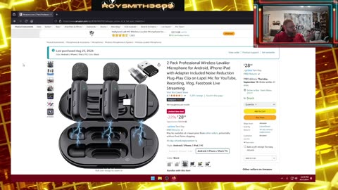 2 Pack Professional Wireless Lavalier Microphone Review