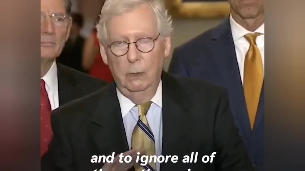 Mitch McConnell Lies About the Vaccine and the Unvaccinated