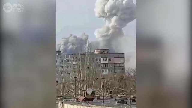Ukraine Cities Attacked in Airstrikes by Russia