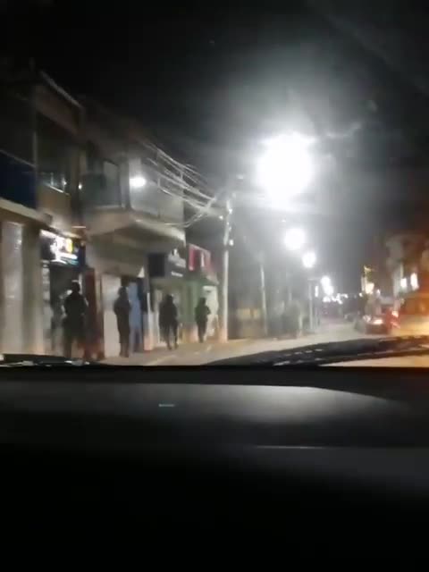 Brazilian army spotted in Rio de Janeiro state