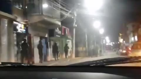 Brazilian army spotted in Rio de Janeiro state