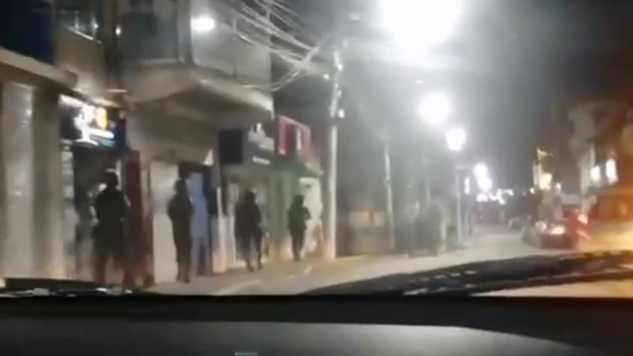 Brazilian army spotted in Rio de Janeiro state