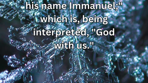 Journey of faith and spiritual growth | Matthew 1:23 Daily Bible Verse