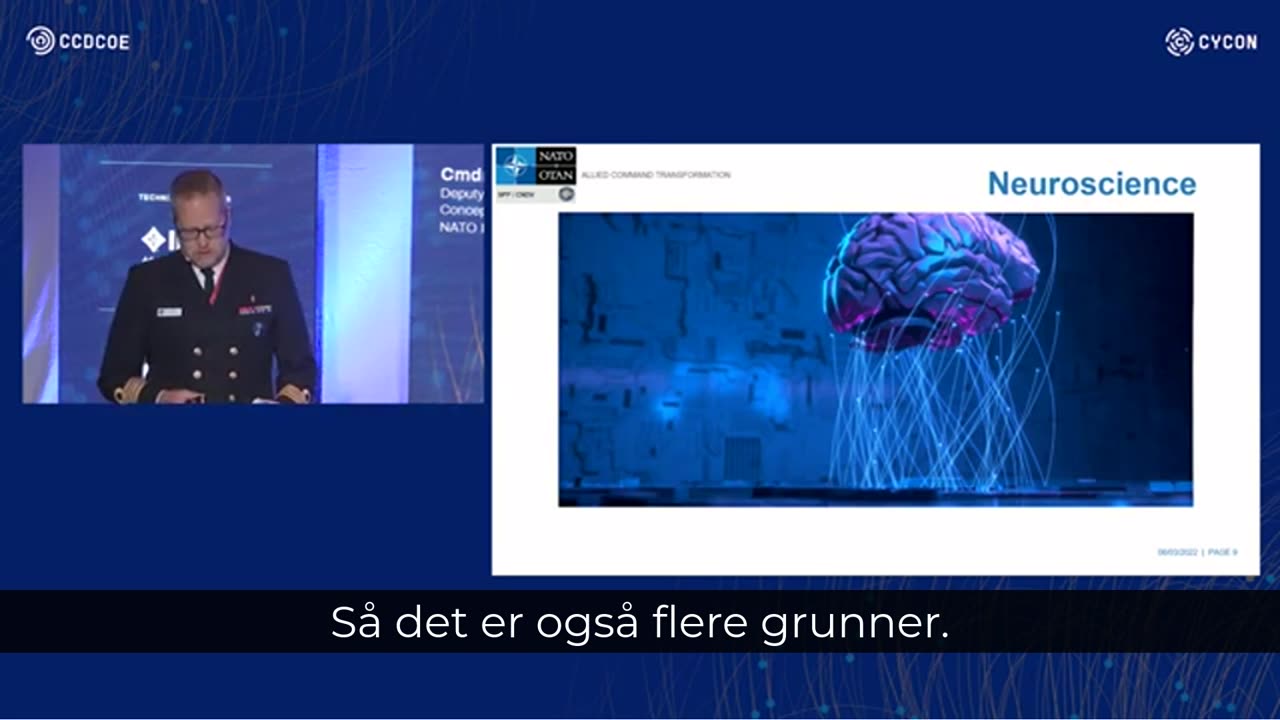 Paul Grøstads Presentasjon På NATO-IEEE-CyCon - 3. Juni, 2022 - DAG 3 - Kognitiv Krigføring - Hacking Av OODA Sløyfen