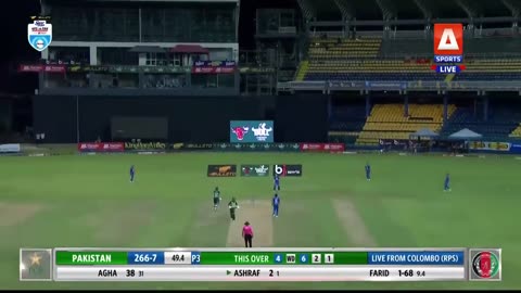 Pakistan vs Afghanistan 3rd odi crickets match highlights