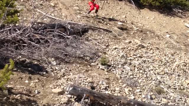 Rock Skiing Fail on Closing Weekend at Big Sky Resort