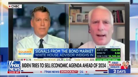 WH Economic Counsel Chairman SNAPS When Asked About Bidenomics