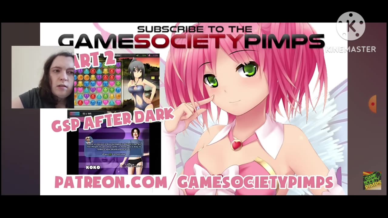 Reacting to HuniePop Love Fairy (Dating Guide) - GameSocietyPimps (part 2)