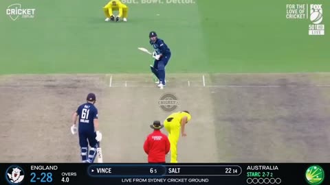 2nd ODI between Australia and England