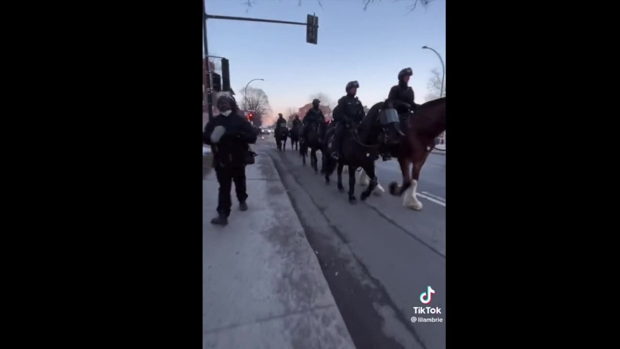 Canadian Police act like China.