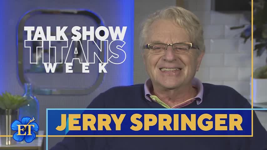 Jerry Springer Reveals He Never Auditioned for His Own Talk Show (Exclusive)