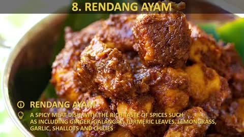 Top 10 Must-Eat Malaysian food