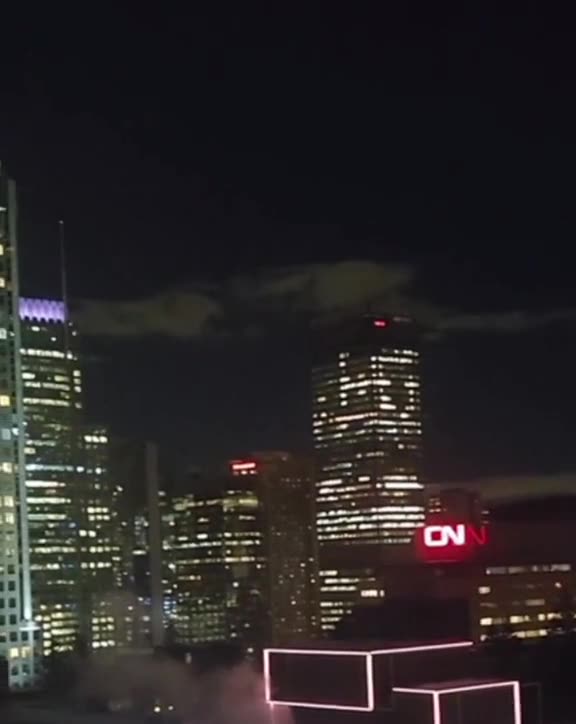 Two UFOs Filmed over Montreal Canada on 3-3-2023