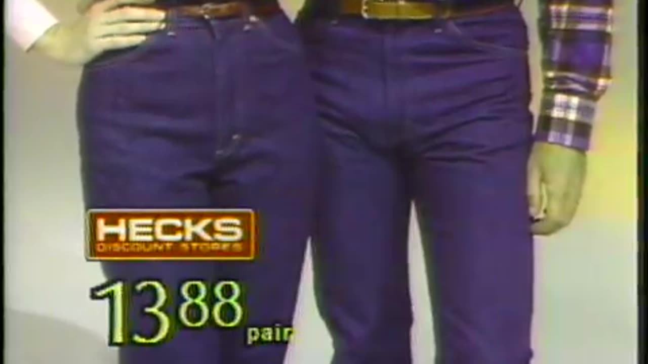 October 8, 1984 - Ad for Hecks Department Store
