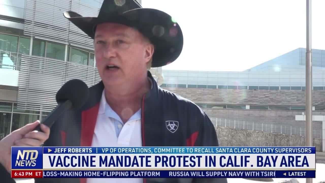 Vaccine mandate sparks 'freedom of choice" protests across California
