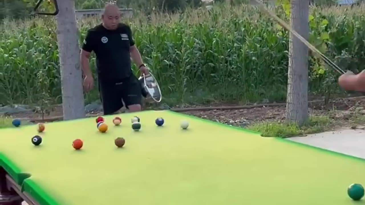 Funny Video Billiards million views