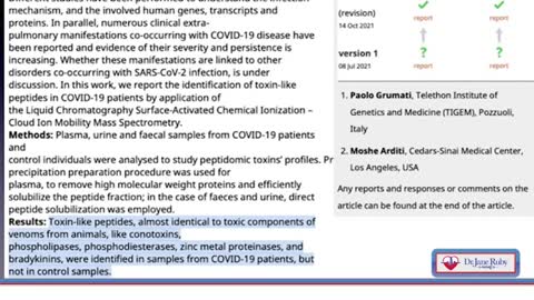 דר גין רובי מארחת את דר בריאן אדאמס עם תגליות חדשות בנוגע לארס הנחשים שבחיסון