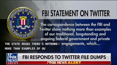 FBI Comments on the Twitter Files