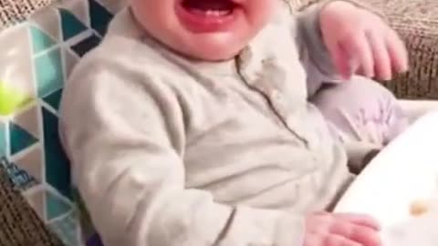 Funny Baby Videos eating fruits