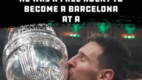 Messi will be leaving Barcelona