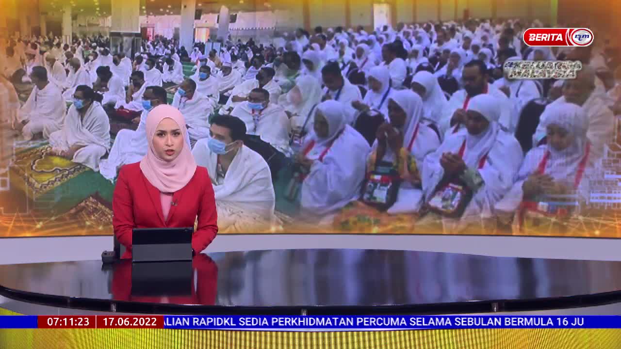 17 JUN 2022 – BERITA PAGI – JEMAAH HAJI MALAYSIA ; MUDAH SESUAIKAN DIRI DENGAN RAKAN SEBILIK