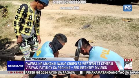 Pwersa ng CTG sa Western at Central Visayas, patuloy sa paghina