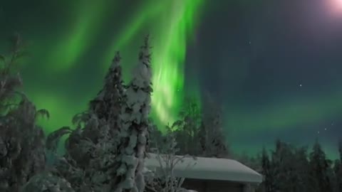 The northern lights are fantastic...