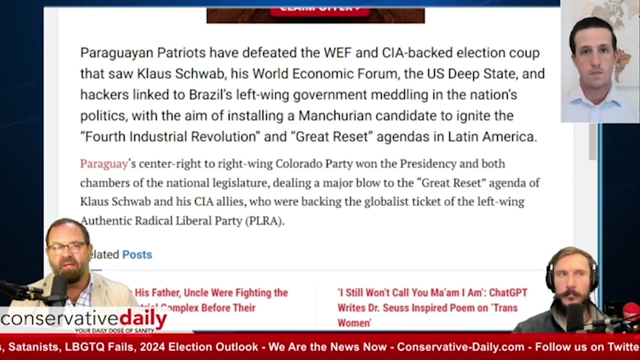 Conservative Daily: One Win At a Time, Fighting the WEF's Globalist Agenda with Frankie Stockes