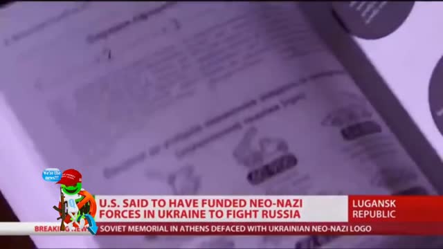 Evidence that the CIA, & US Gov't. trained Nazi soldiers in Ukraine.