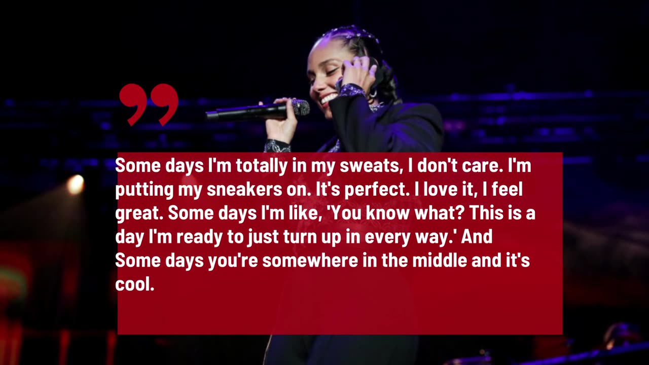 Alicia Keys on Makeup Liberation.