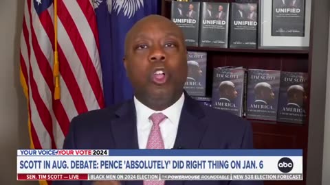 Should he be Trumps VP? Tim Scott believes Biden won fair and square