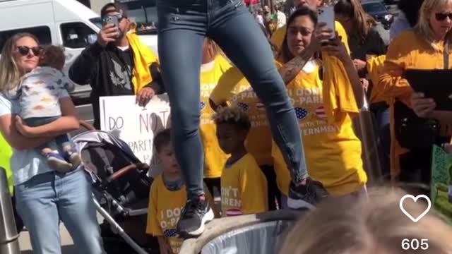 Attorney Nicole Pearson Speaks at Huntington Beach School Walkout Rally