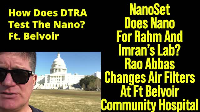 Were Rahm And Imran Testing NanoVaccines For Ft. Belvoir?