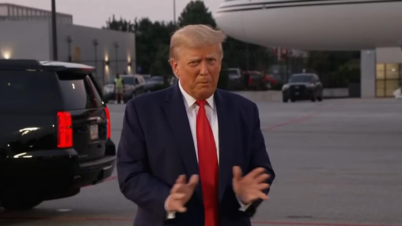 Donald Trump Makes First Remarks After Mugshot Taken at Fulton County Jail