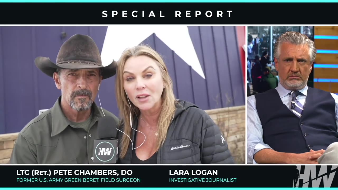 Lara Logan and Dr. Pete Chambers - The Dark Side Of The Border Crisis (The Highwire - Feb.2024)