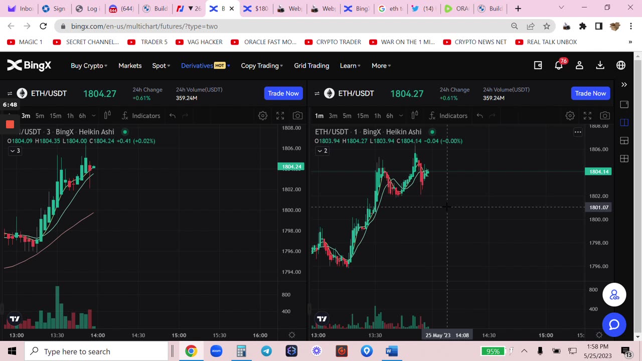 🔥 Leverage Trading ETHEREUM 100x while PROTECTING PROFITS #bingx