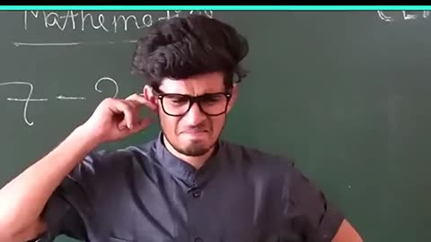 Math Wala teacher ki funny video